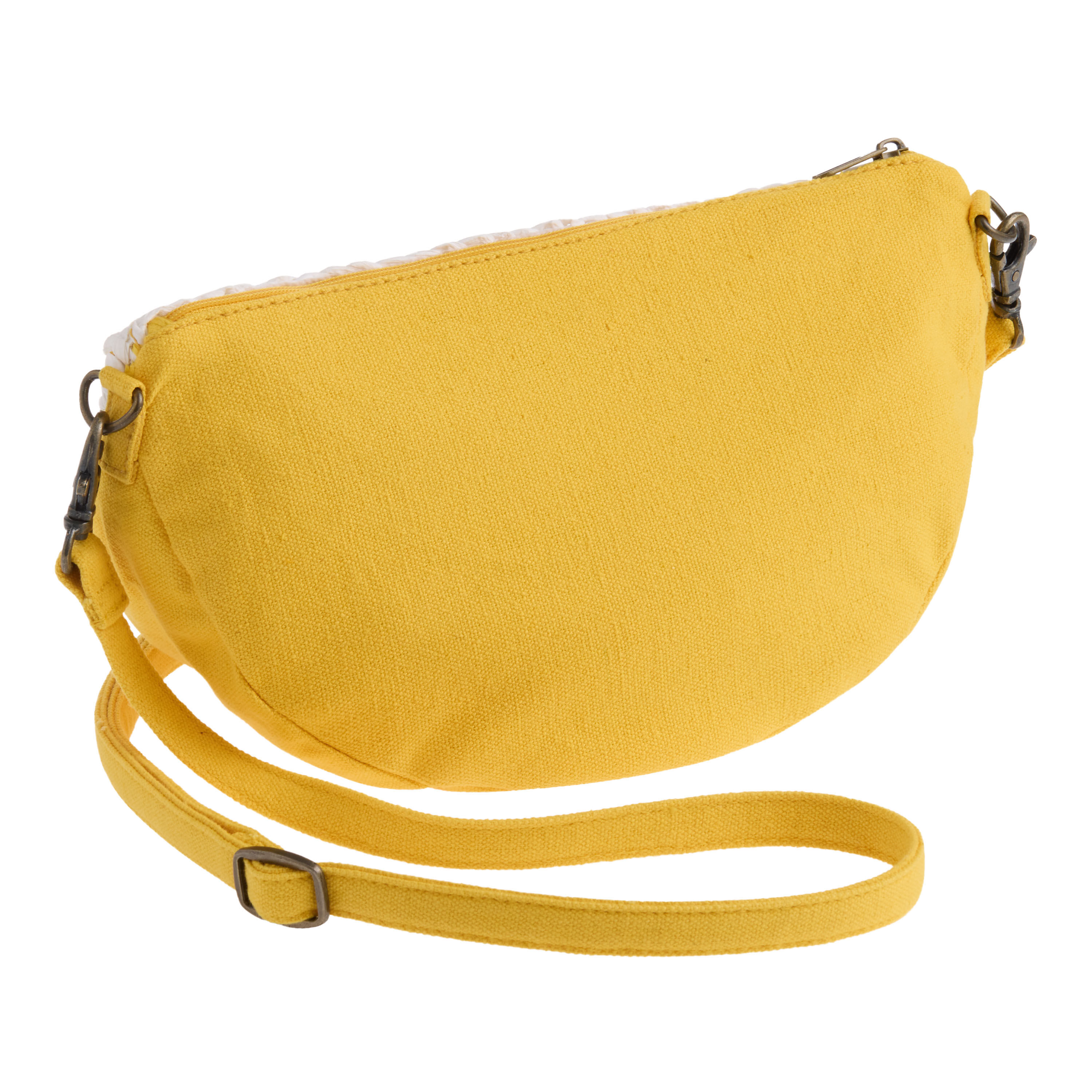 Yellow straw purse 2025