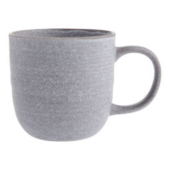 Ash Satin Gray Speckled Ceramic Mug