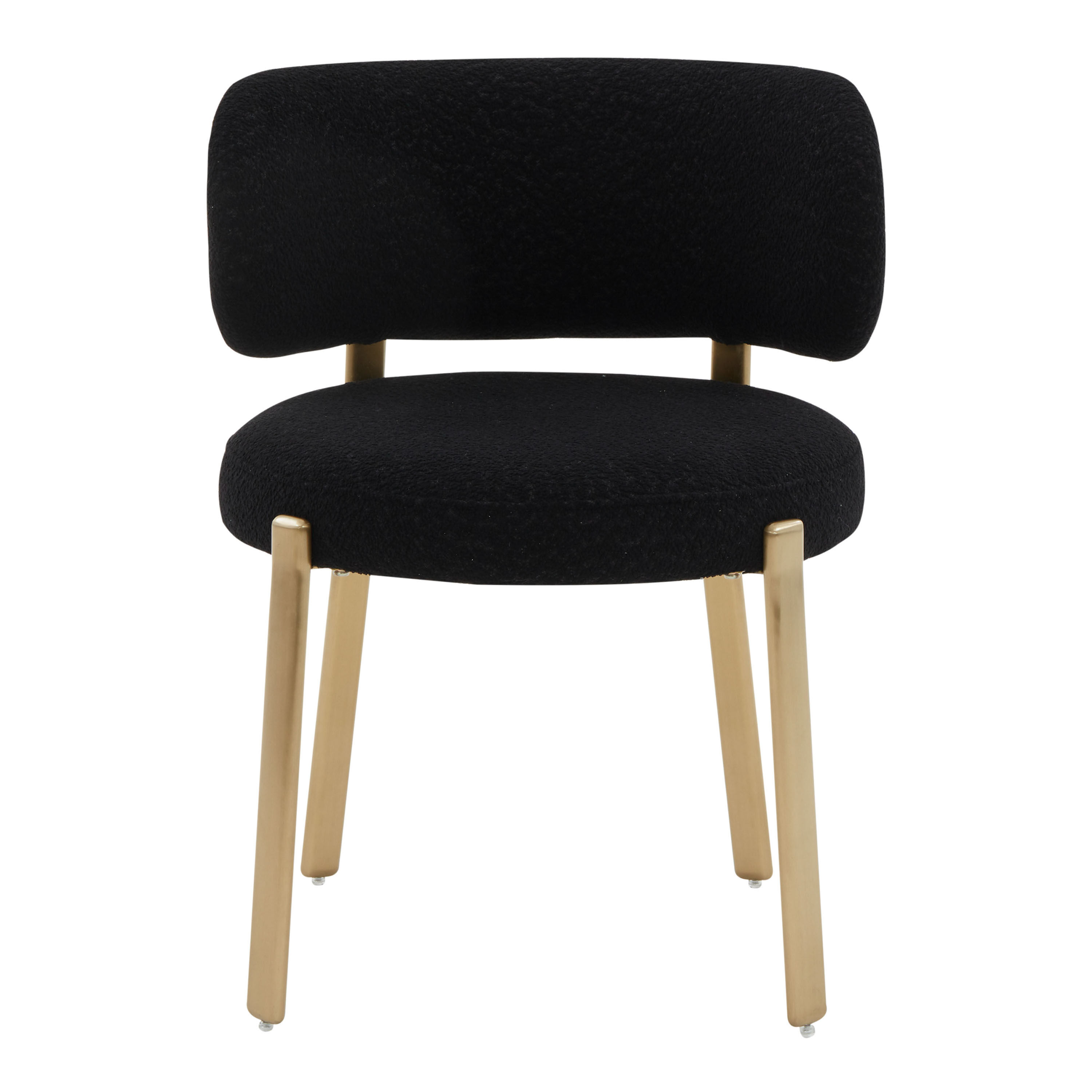 Porter Boucle Curved Split Back Upholstered Dining Chair image number 2