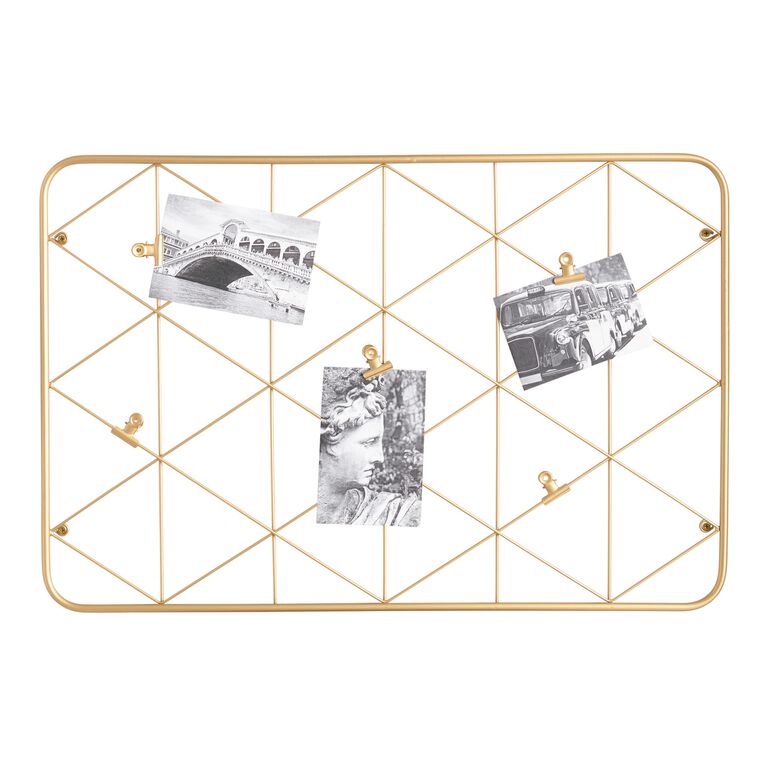 Gold Wire Photo Clip Wall Frame image number 5