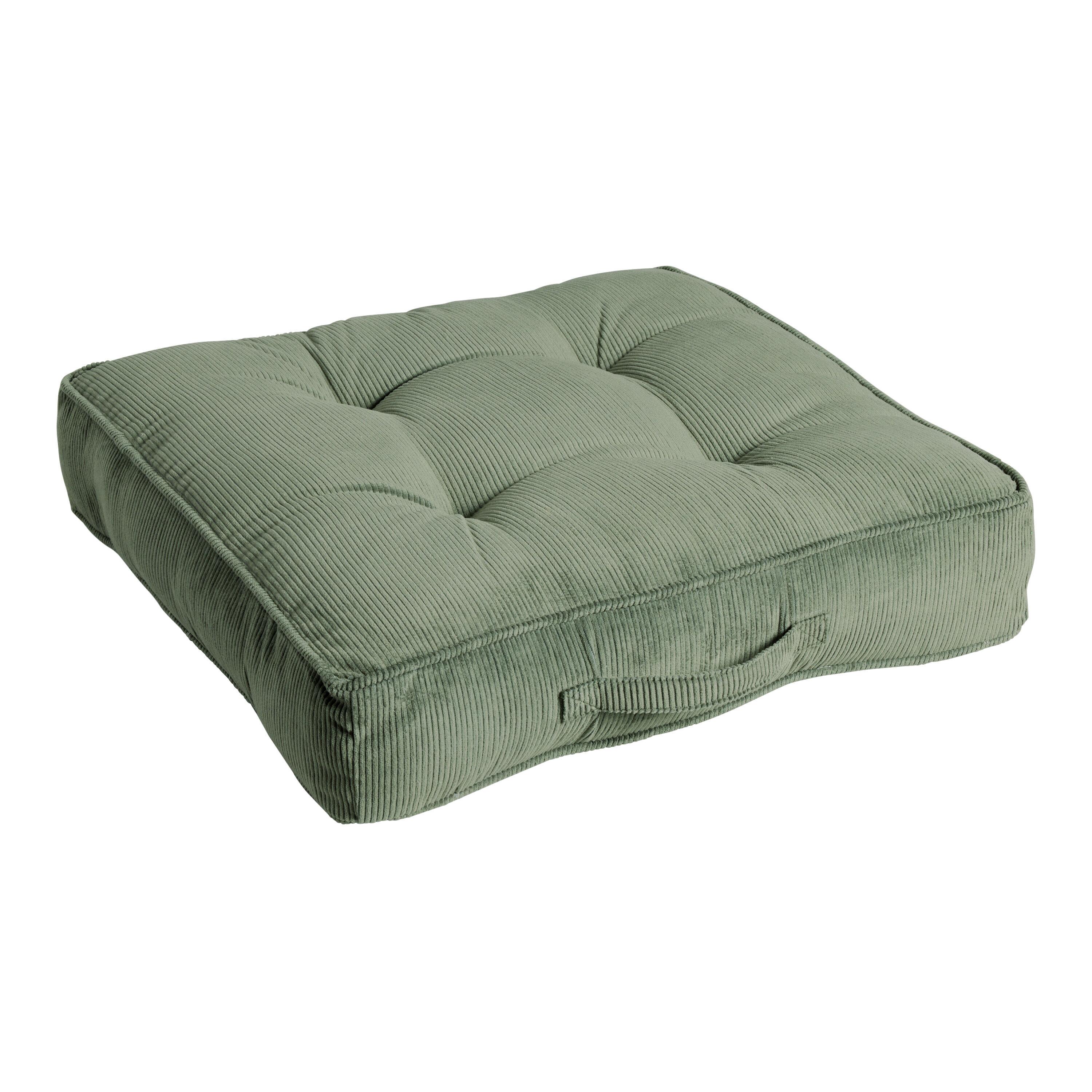Tufted floor pillow on sale