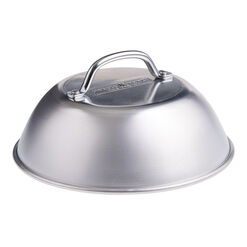 Nordic Ware Aluminum and Stainless Steel Cheese Melting Dome