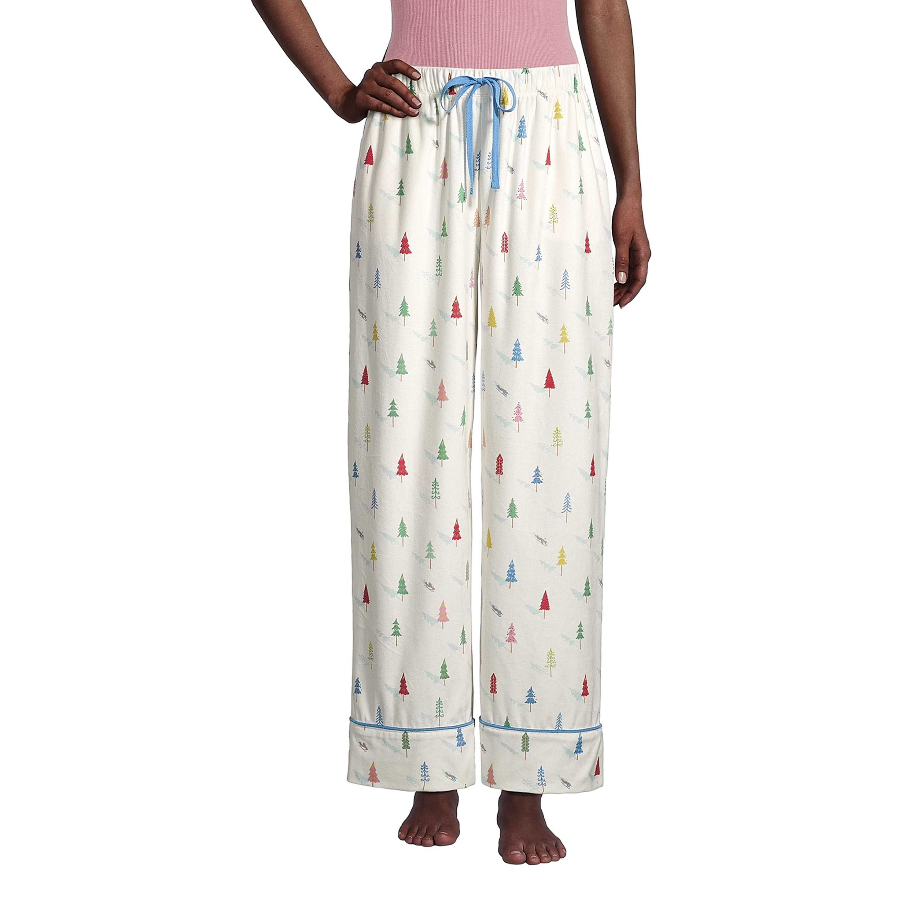 Holiday fleece pajama discount pants