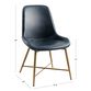 Tyler Bi Cast Leather Molded Dining Chair 2 Piece Set image number 5