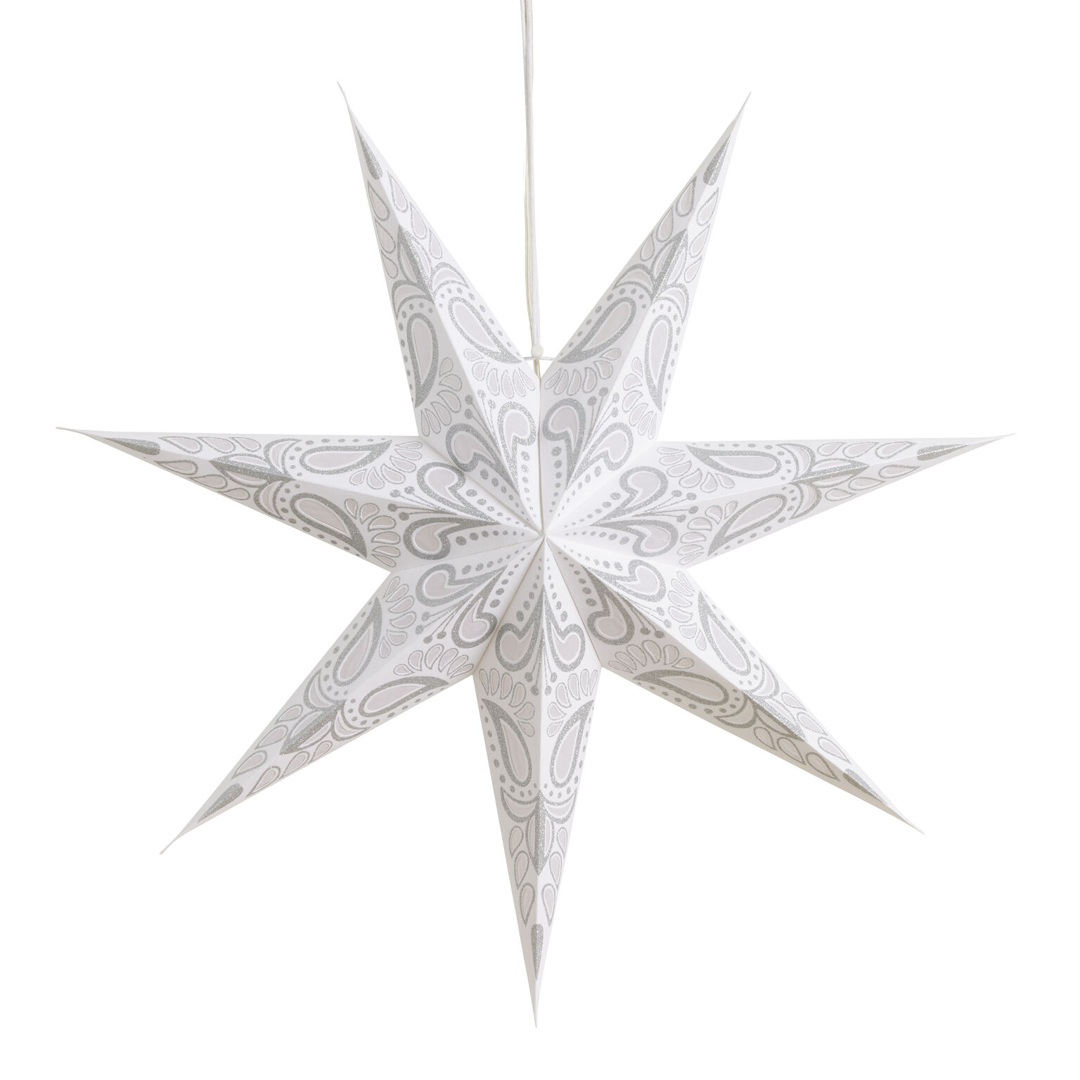 Paper Star And Snowflake Holiday Hanging Decor Collection - World Market