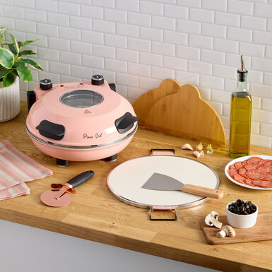 Pizza Girl Rose Gold Steel Pizza Cutter Pizza Girl Rose Gold Steel Pizza Cutter