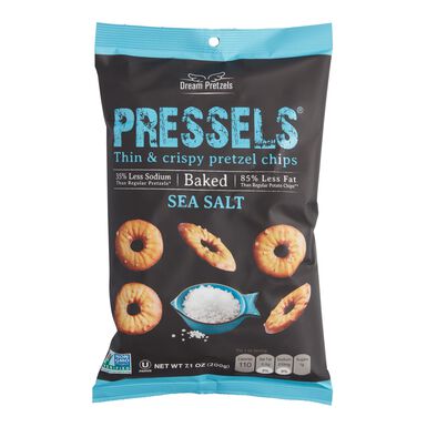 Pressels Sea Salt Pretzel Chips Set of 2 Pressels Sea Salt Pretzel Chips Set of 2