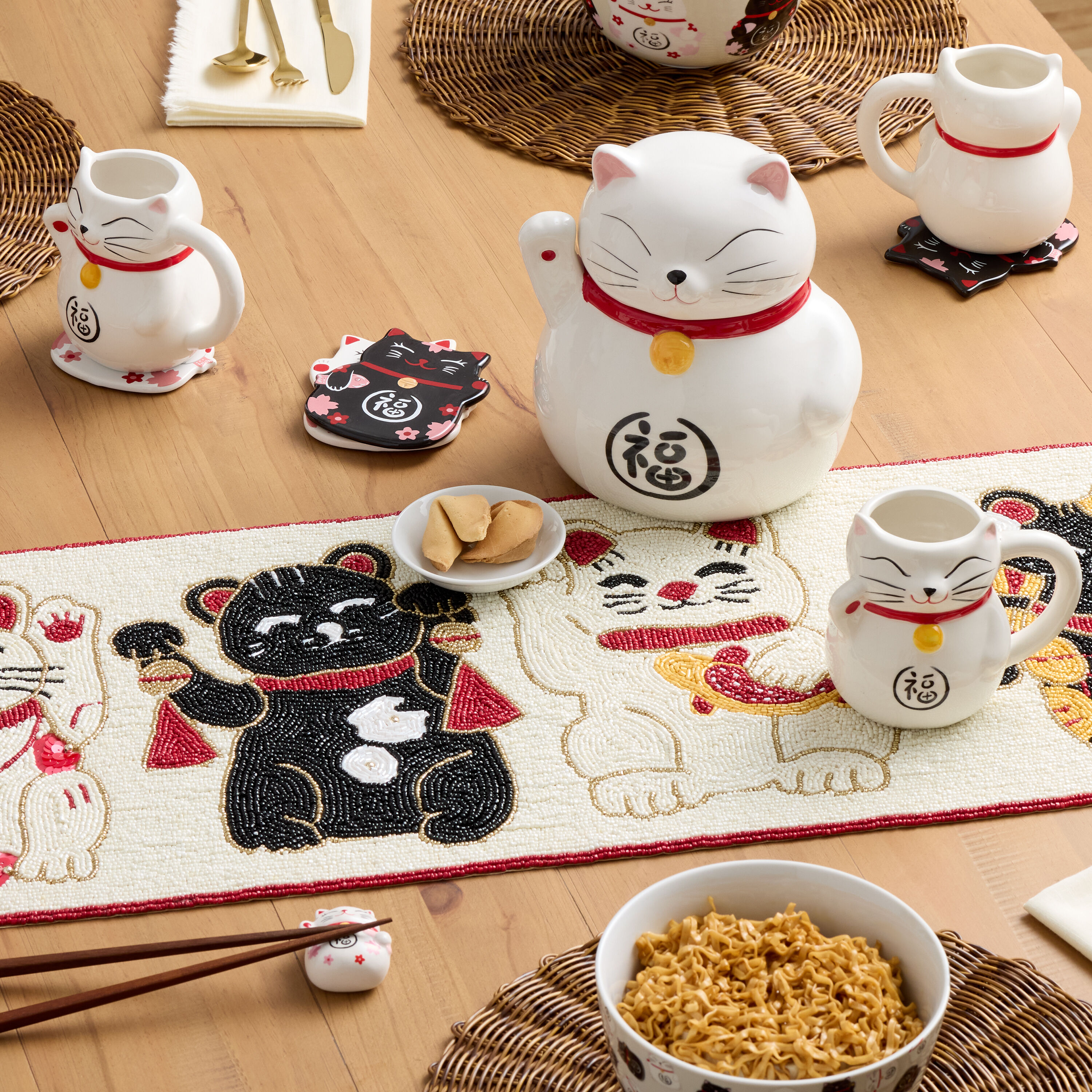 Ceramic 2025 lucky cat