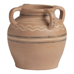 CRAFT Serafina Terracotta 4 Handled Vase