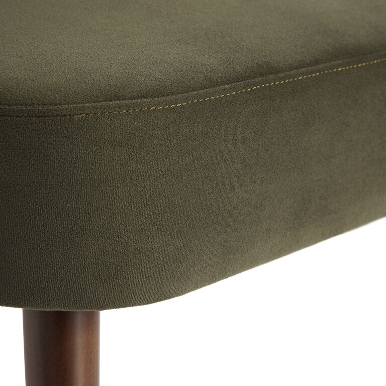 Codie Curved Back Upholstered Dining Chair image number 4