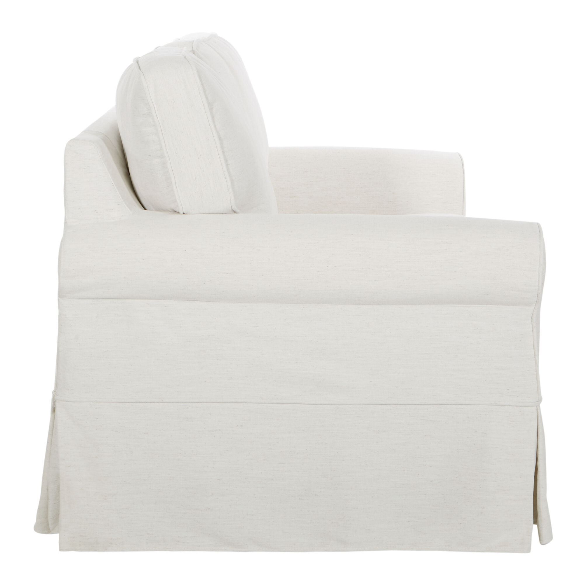 Richmond Linen Slipcover Loveseat