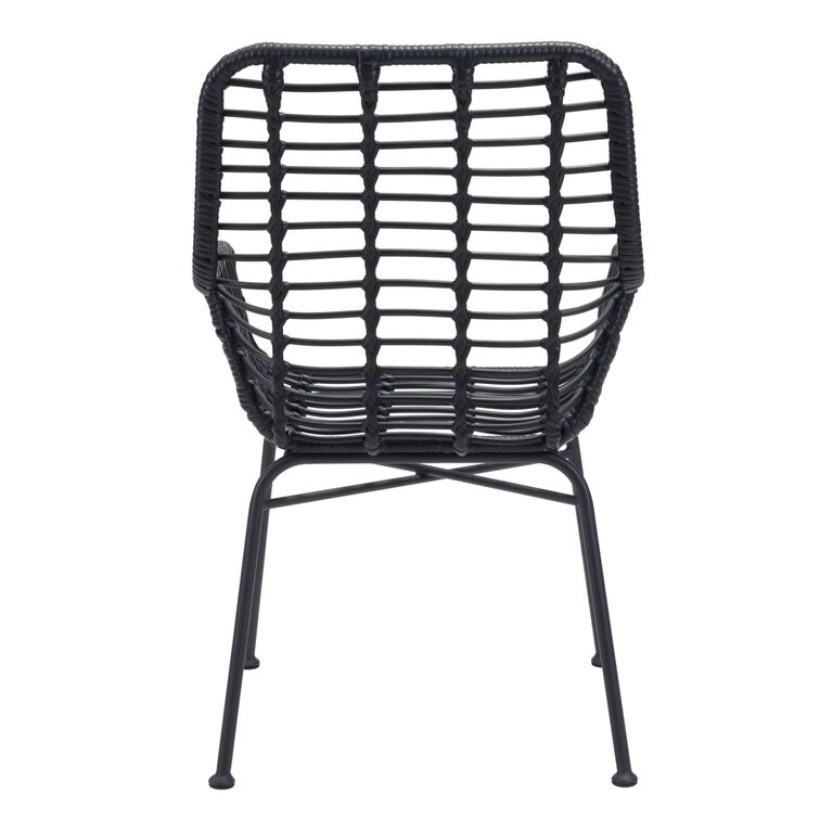 Everett All Weather Wicker Outdoor Armchair Set of 2 image number 5