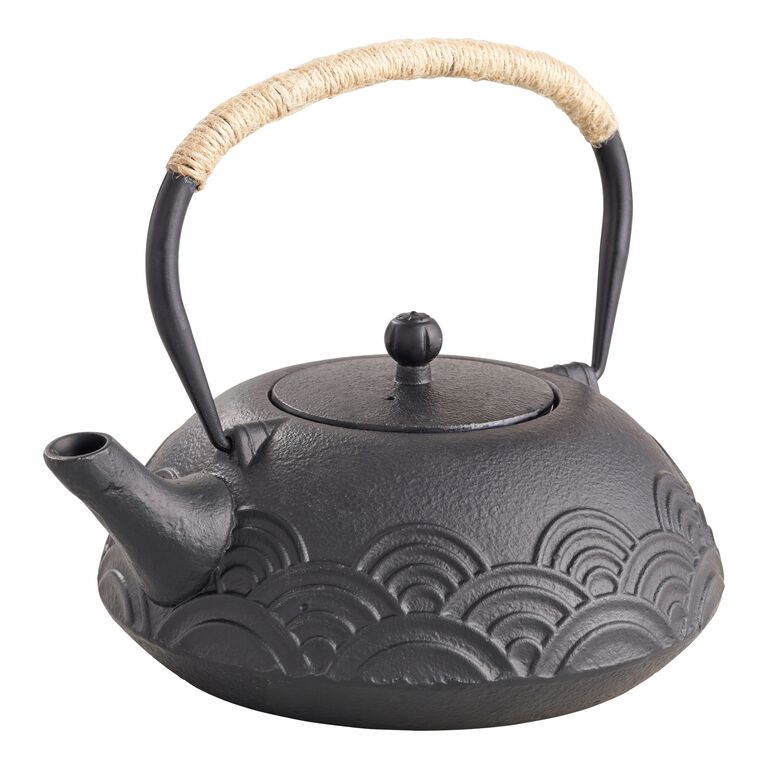 Mini Tea Pot, Cast Iron Tea Kettle Mini Tea Pot With Stainless