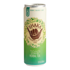 Shaka Pineapple Mint Herbal Iced Tea Can