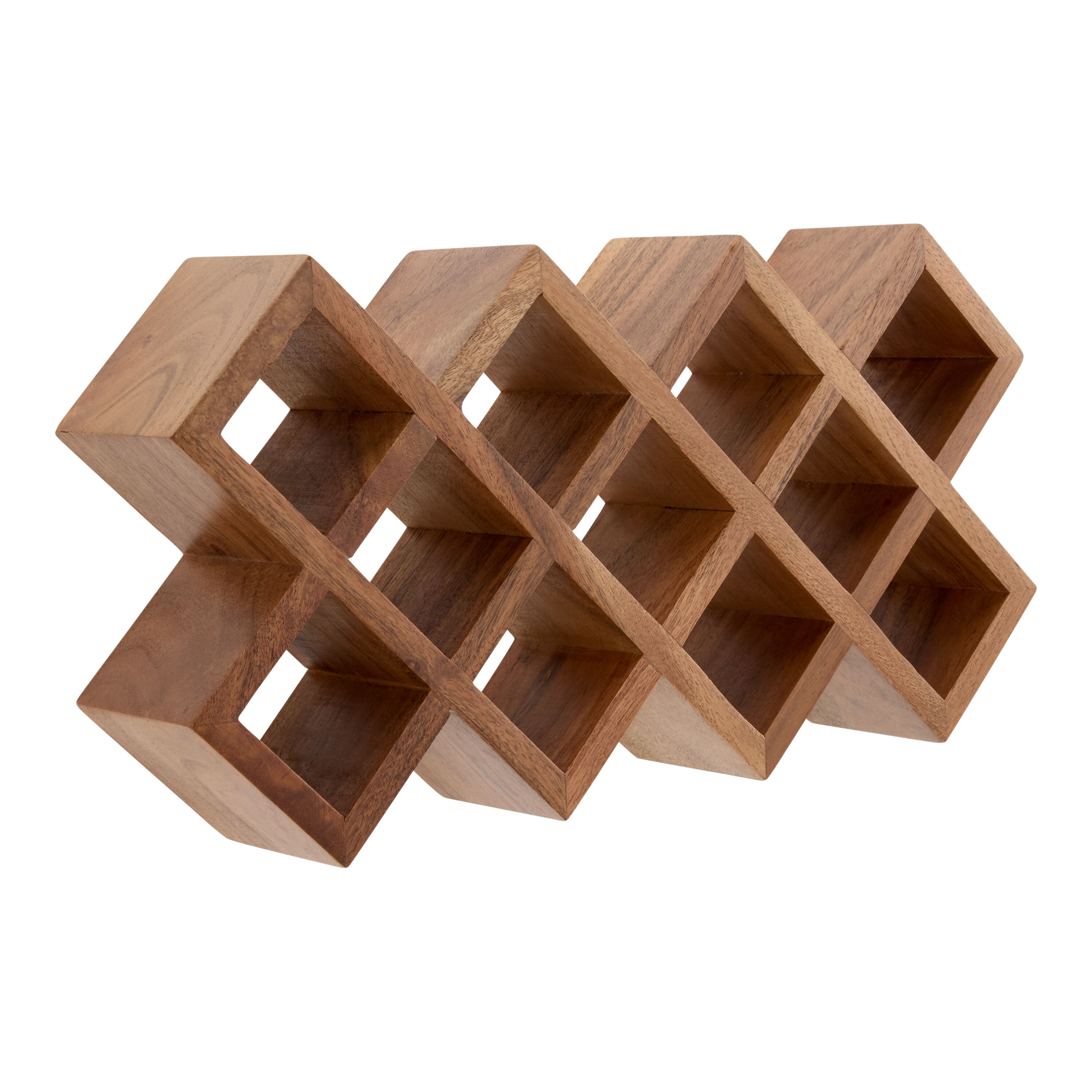 World Market Acacia Wood Geo 11 Jar Countertop Spice Rack World Market in Irvine CA