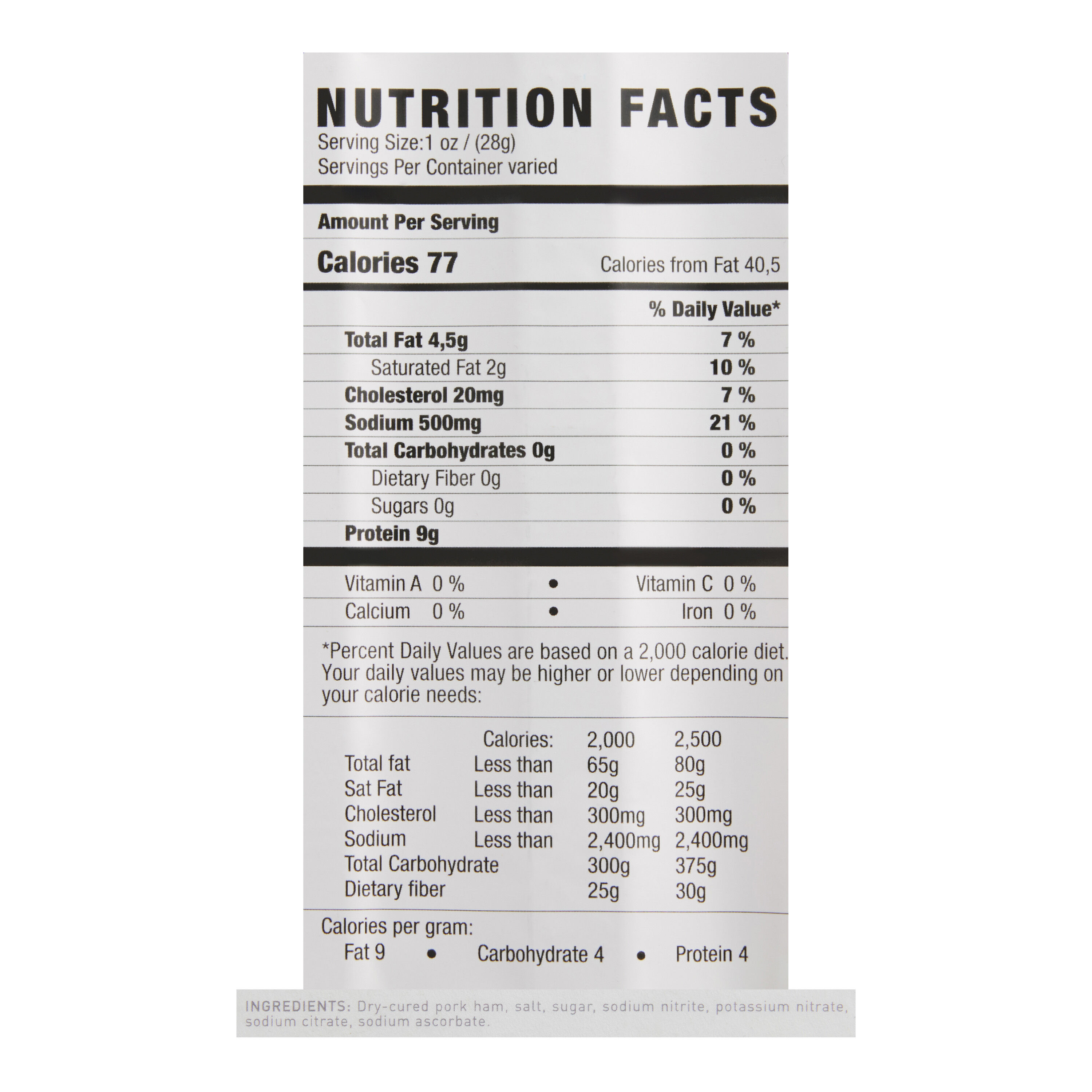 Marcos Salamanca Free Range Iberico Pork Ham image number 1