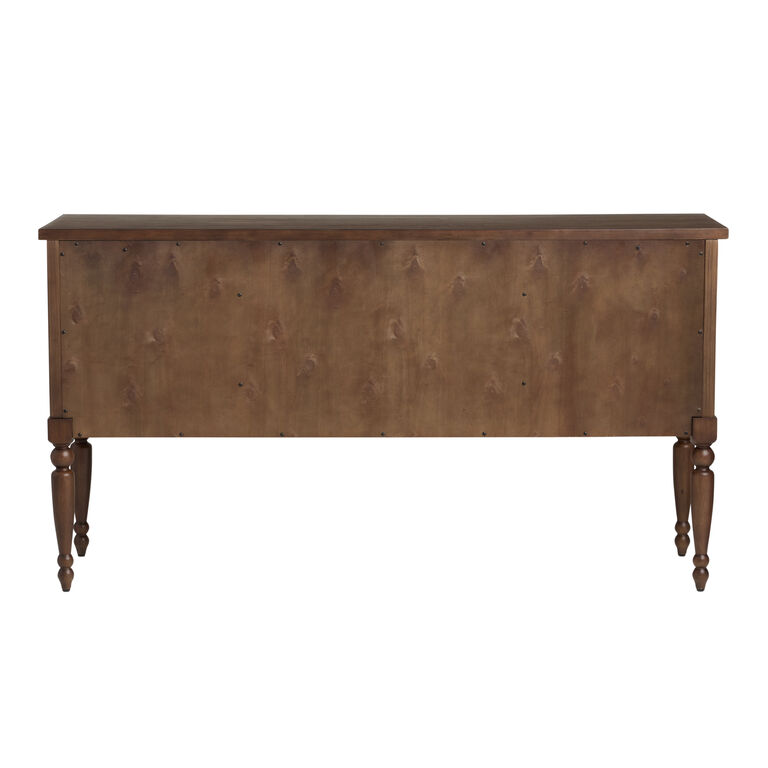 Woodbury Caramel Walnut Farmhouse Sideboard with Drawers image number 6
