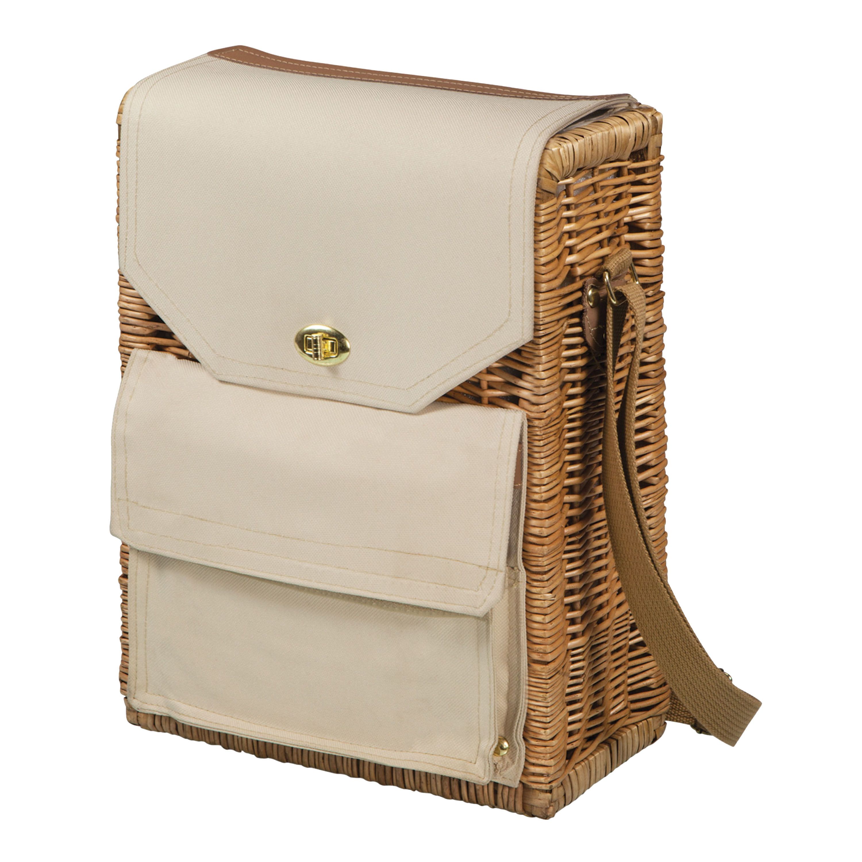 Picnic Time Corsica Willow Wine and Cheese Picnic Basket