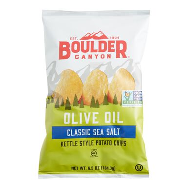 Boulder Canyon Olive Oil Sea Salt Potato Chips Boulder Canyon Olive Oil Sea Salt Potato Chips