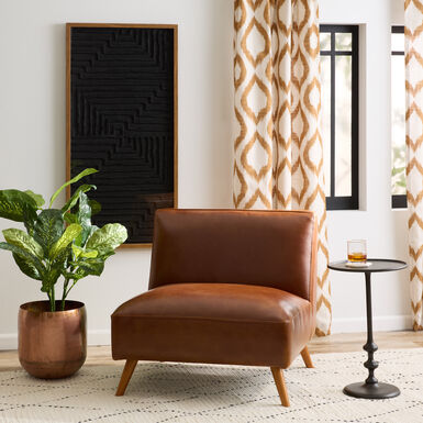 Huxley Mid Century Armless Chair Huxley Mid Century Armless Chair