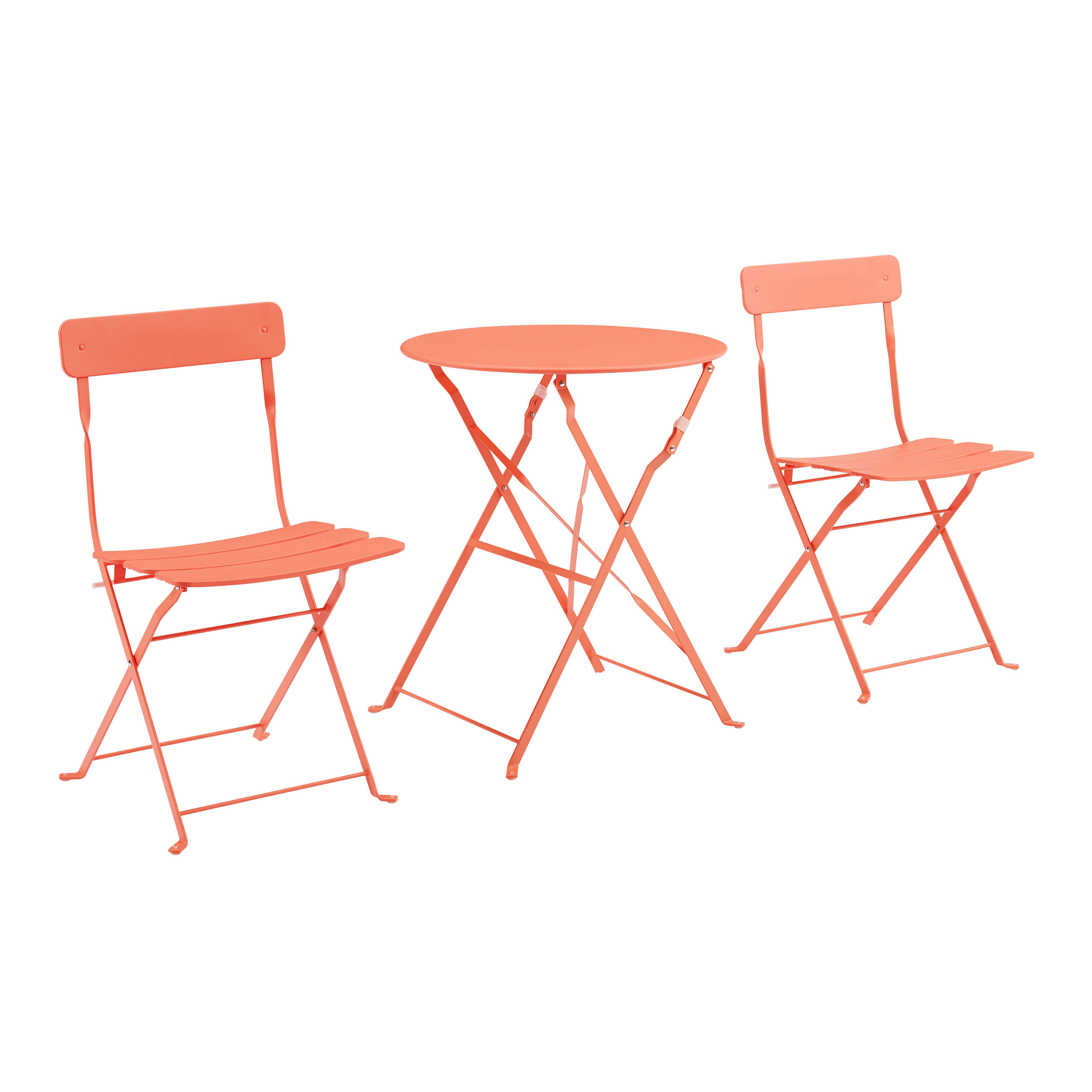 Ipanema Metal Retro 3 Piece Folding Outdoor Bistro Set