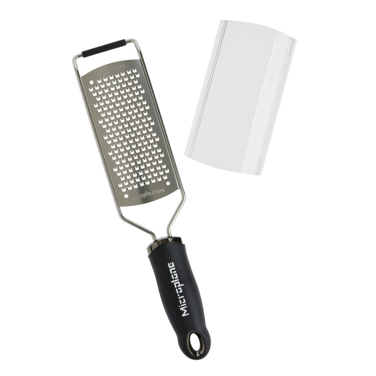 Microplane Black Gourmet Series Coarse Cheese Grater by World Market