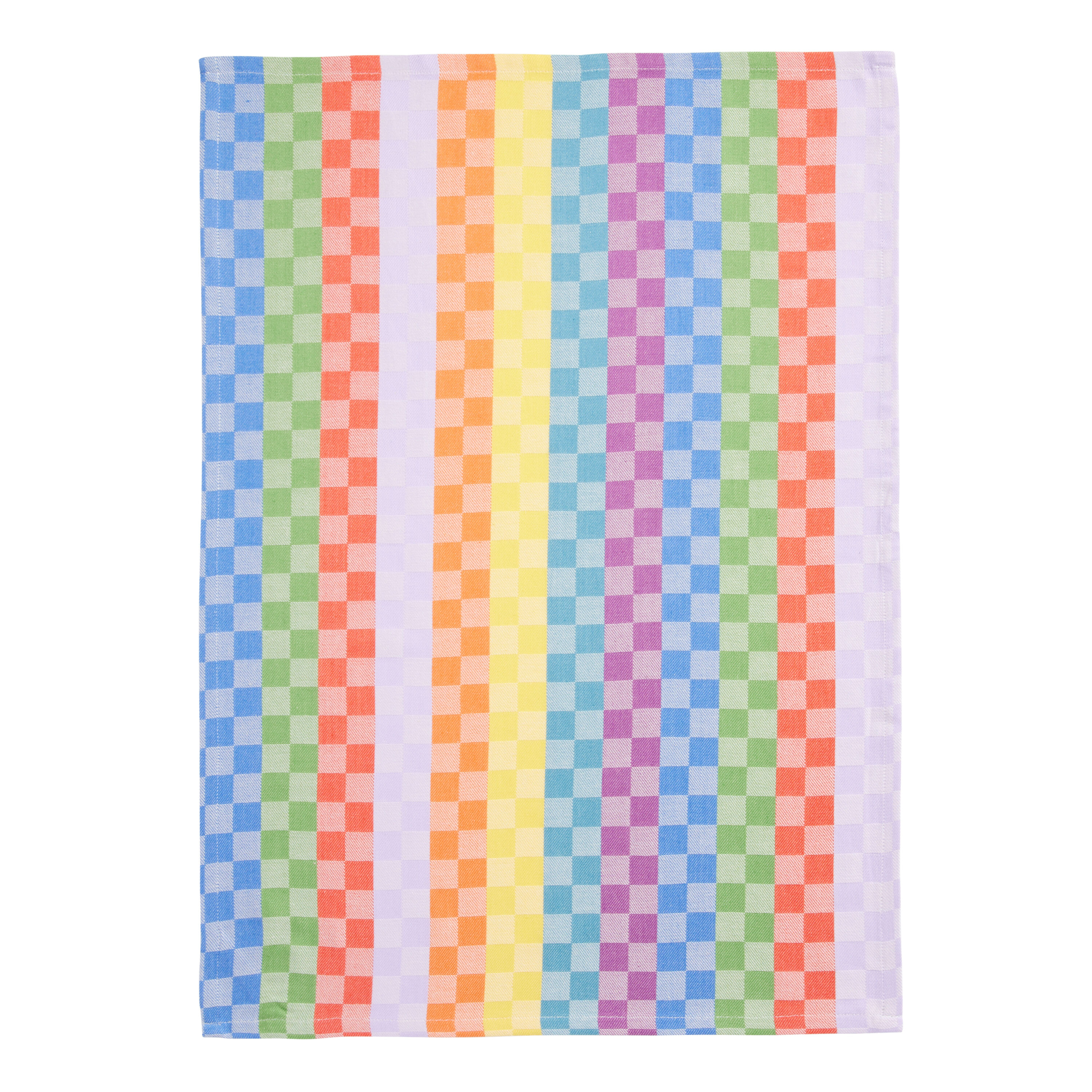 Color block store towels