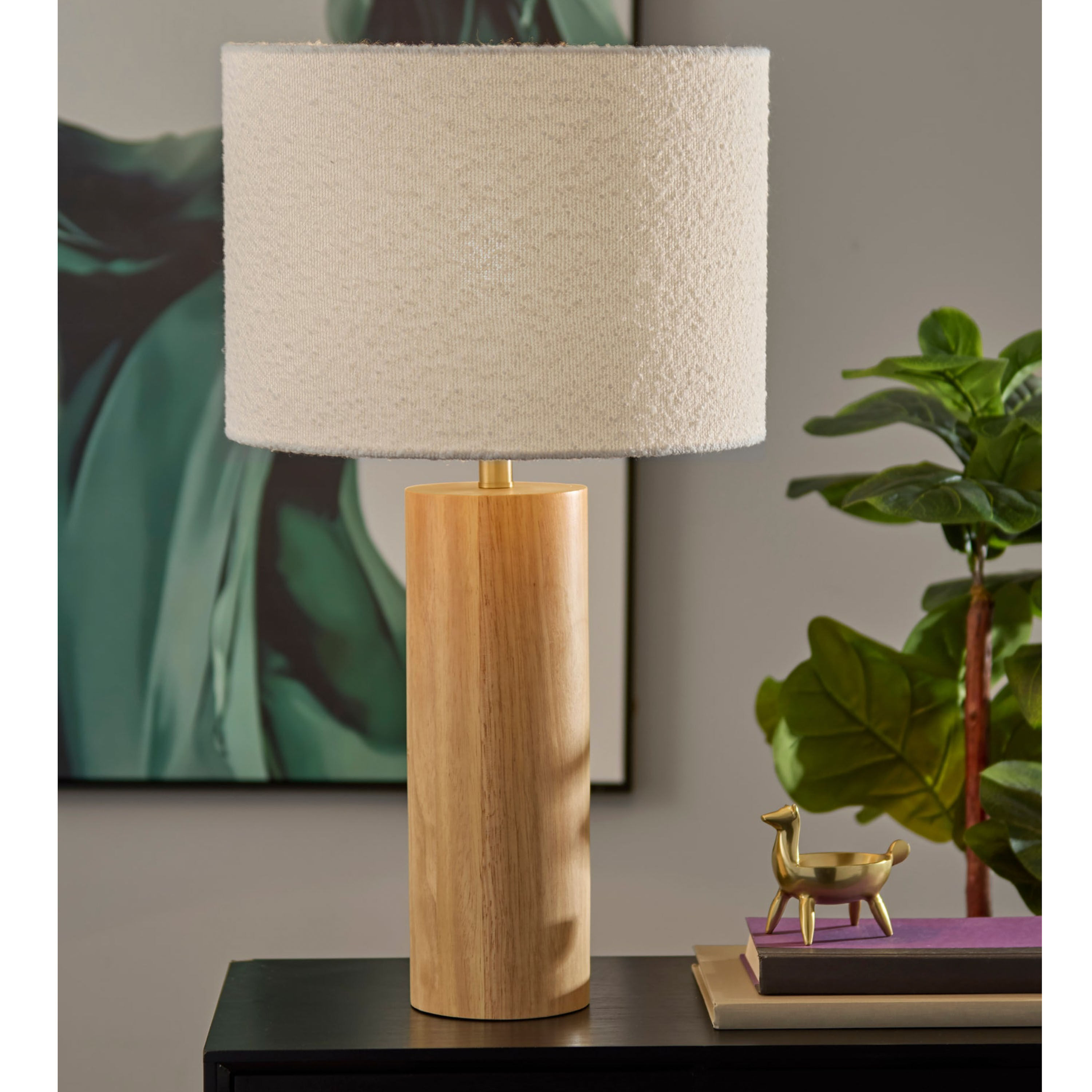 Raw wood lamp hot sale