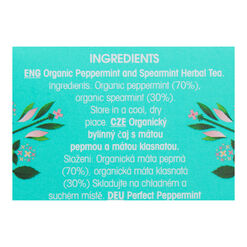 English Tea Shop Organic Perfect Peppermint Herbal Tea 20 Count