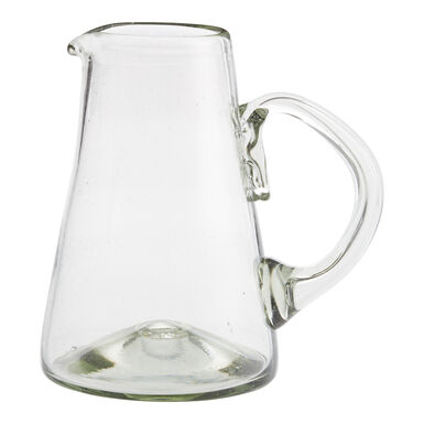 Handcrafted Recycled Glass Pitcher Handcrafted Recycled Glass Pitcher