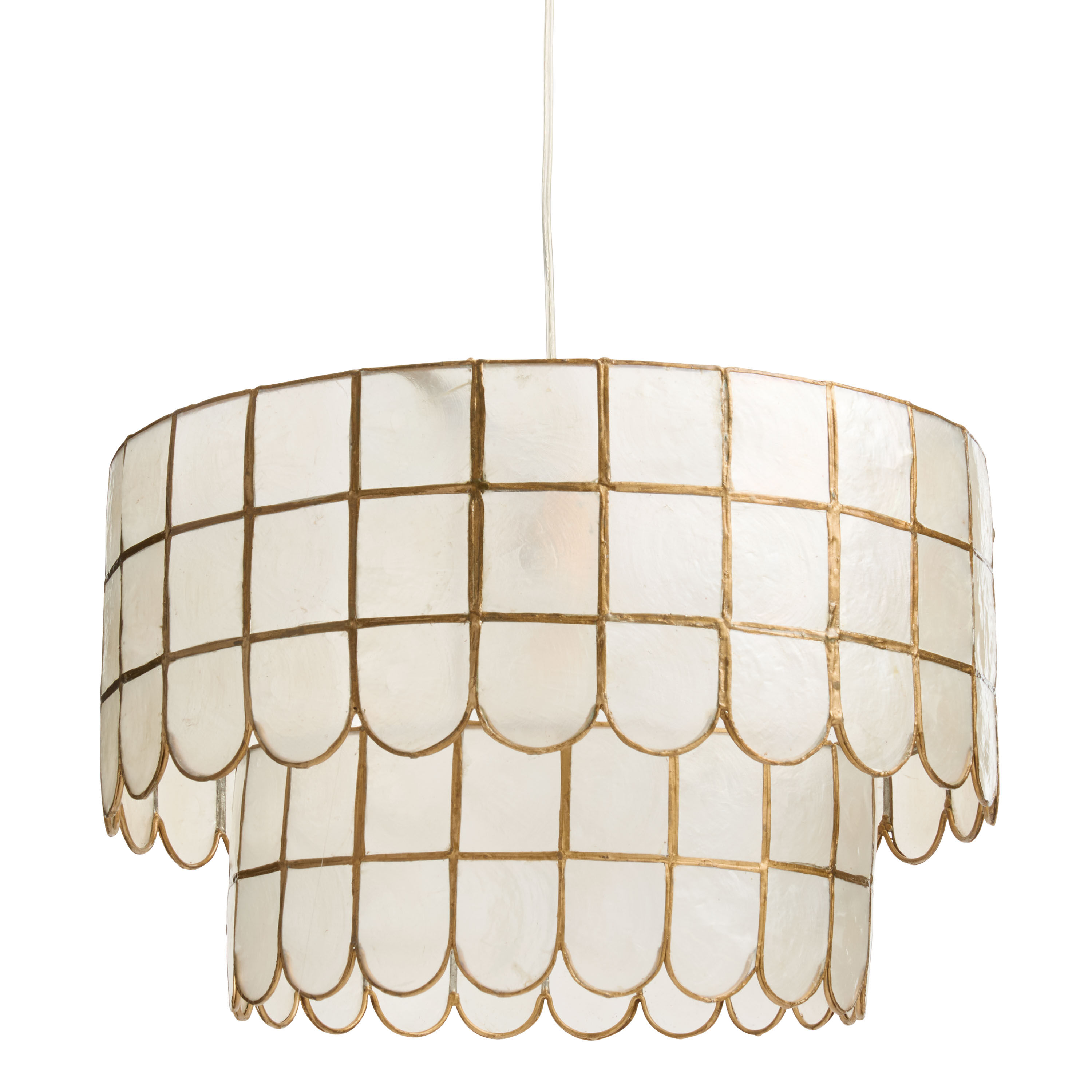 World market capiz pendant online