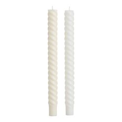 Rope Taper Candle 2 Pack