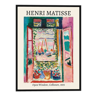 Open Window, Collioure 1905 by Henri Matisse Canvas Wall Art Open Window, Collioure 1905 by Henri Matisse Canvas Wall Art