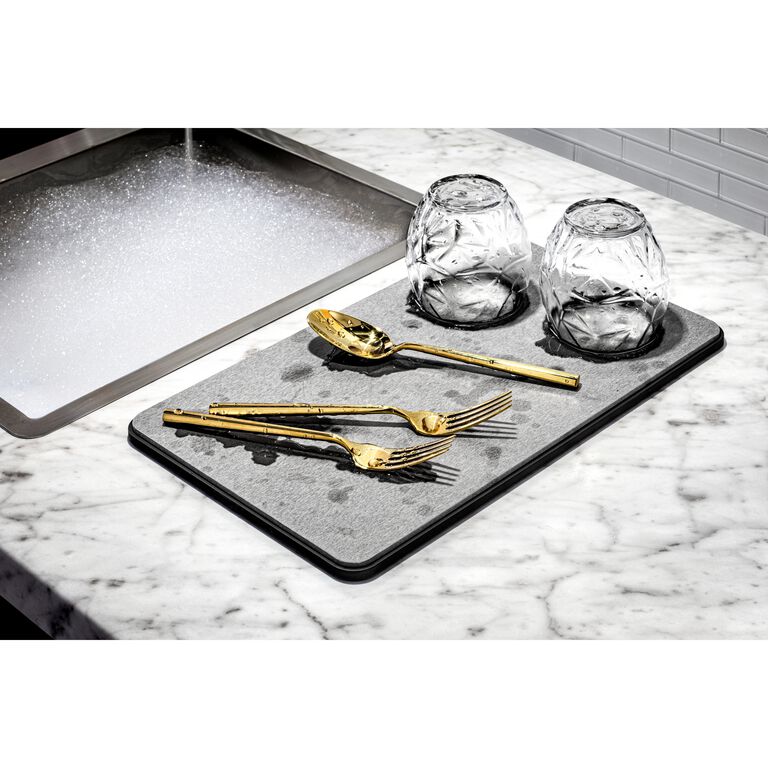 Water Absorbing Stone Dish Drying Mats for Kitchen Counter, Quick