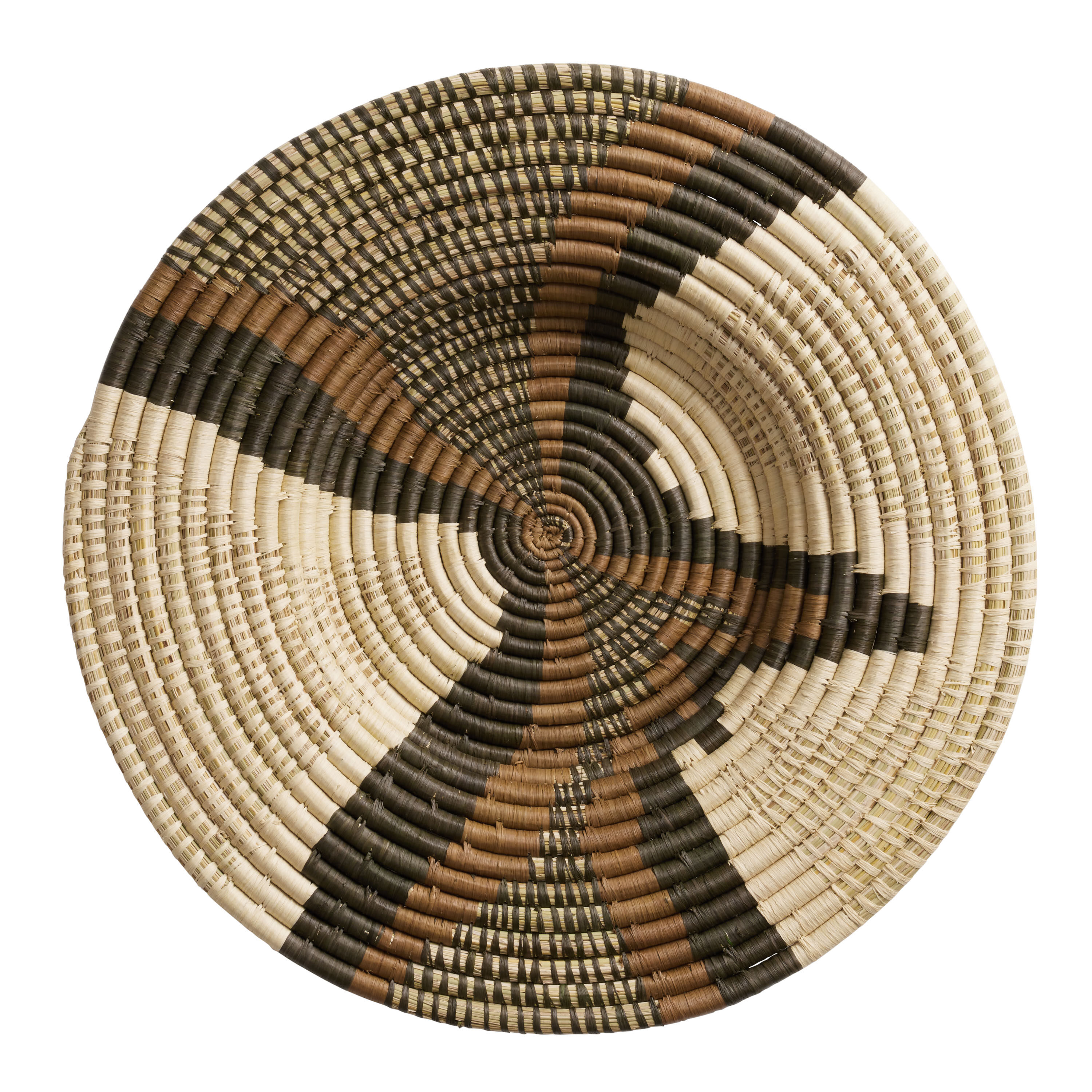 All Across Africa Natural And Brown Raffia Disc Wall Decor World Market