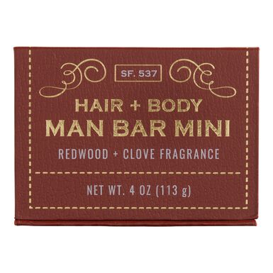 SF Soap Co. Redwood & Clove Mini Man Bar Soap SF Soap Co. Redwood & Clove Mini Man Bar Soap