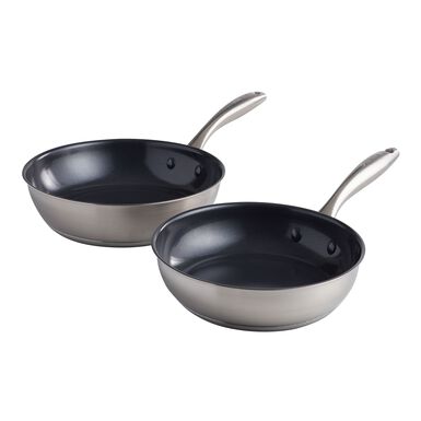 GreenPan Marina Nonstick Ceramic Frying Pans 2 Pack GreenPan Marina Nonstick Ceramic Frying Pans 2 Pack