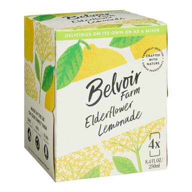 Belvoir Farm Elderflower Lemonade 4 Pack Belvoir Farm Elderflower Lemonade 4 Pack