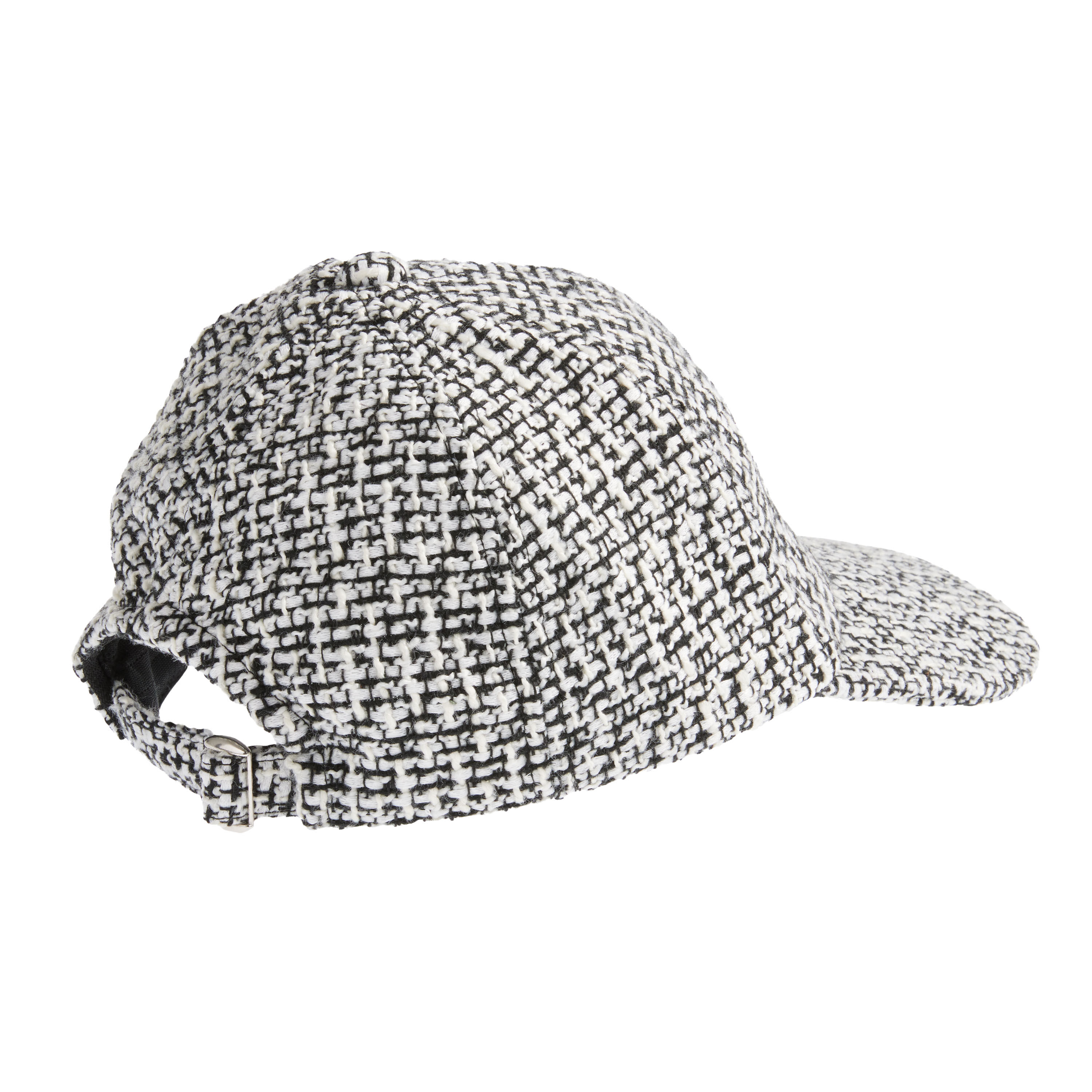 Wool tweed on sale baseball cap