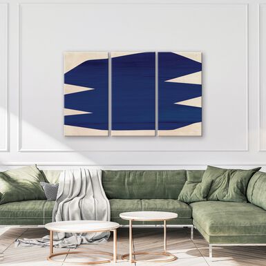 Max & E Minimal XII Triptych Canvas Wall Art 3 Piece Max & E Minimal XII Triptych Canvas Wall Art 3 Piece