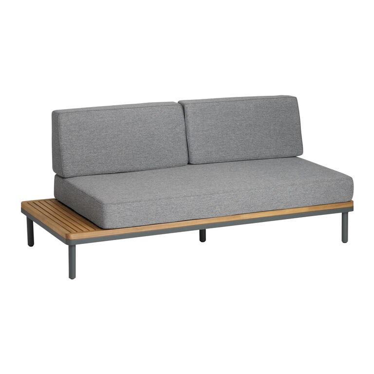 Andorra Reversible Modular Outdoor Sofa with Table image number 1