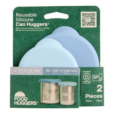 Food Huggers Silicone Reusable Can Huggers 2 Pack Food Huggers Silicone Reusable Can Huggers 2 Pack