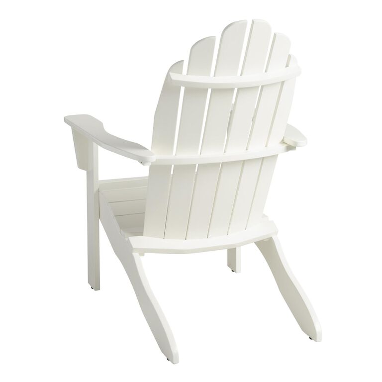Slatted Wood Adirondack Chair image number 4