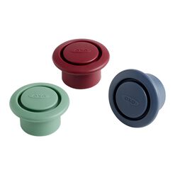 OXO Good Grips Silicone Bottle Stoppers 3 Pack