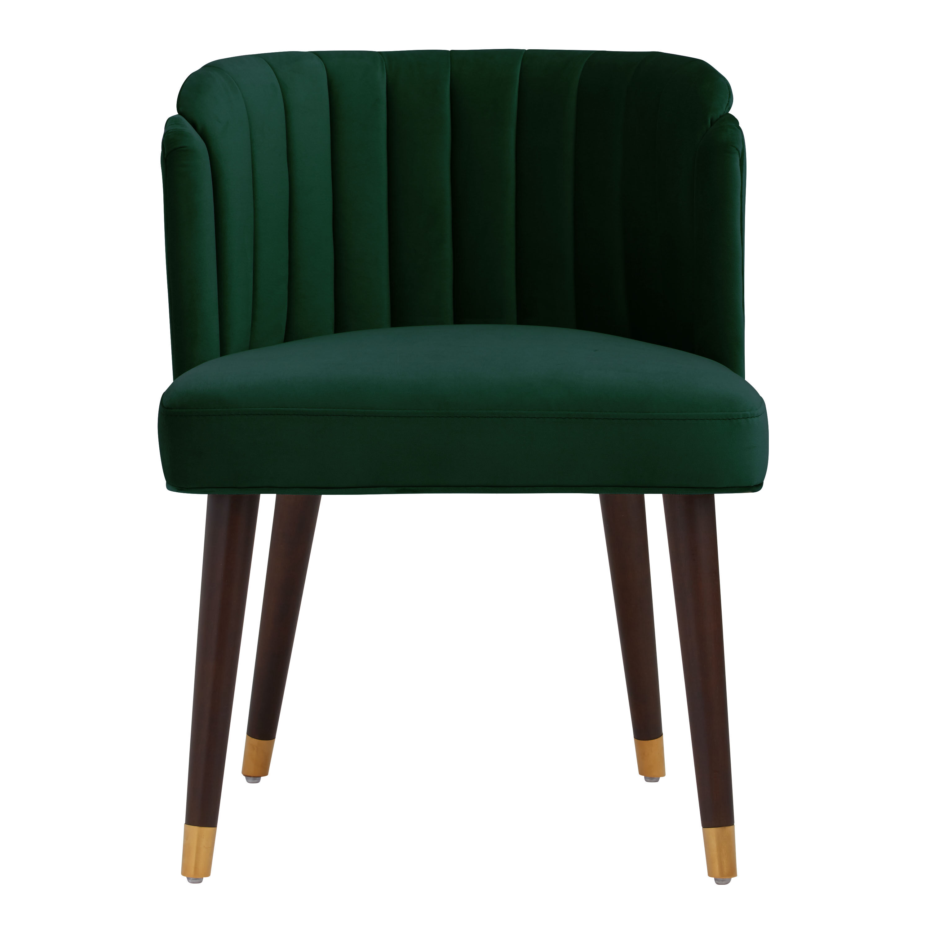 World market outlet velvet chair