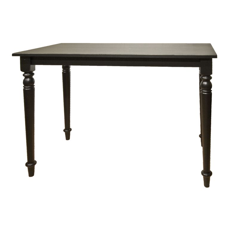 Barton Antique Black Farmhouse Counter Height Dining Table image number 1
