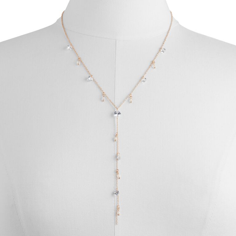Gold Lariat Necklace Y Lariat Necklace Chunky Link Necklace 