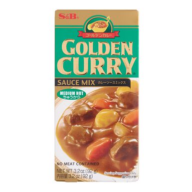 S&B Medium Hot Golden Curry Sauce Mix S&B Medium Hot Golden Curry Sauce Mix