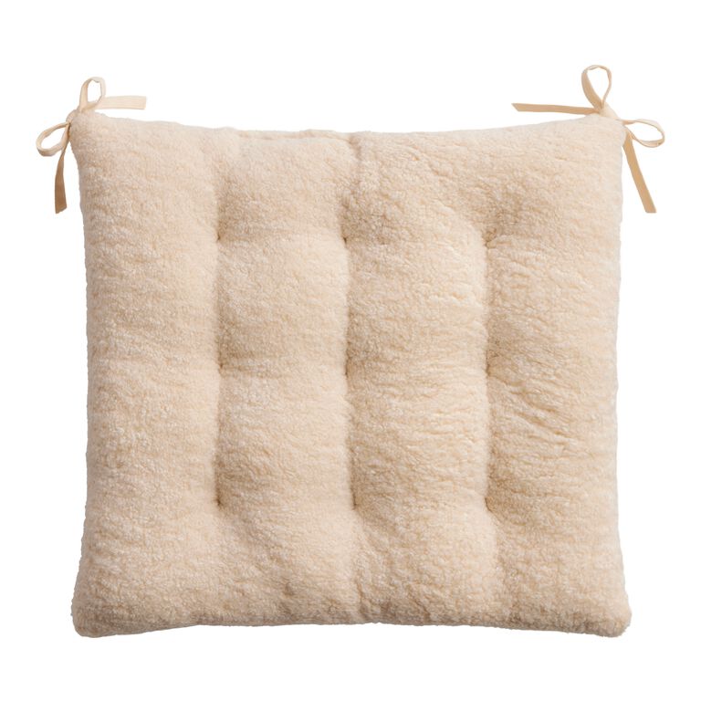 Cushion for chair pads with ties - rainbow pillow - handmade