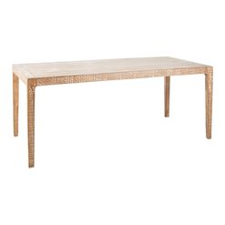 Indio Natural Gray Reclaimed Pine Dining Table